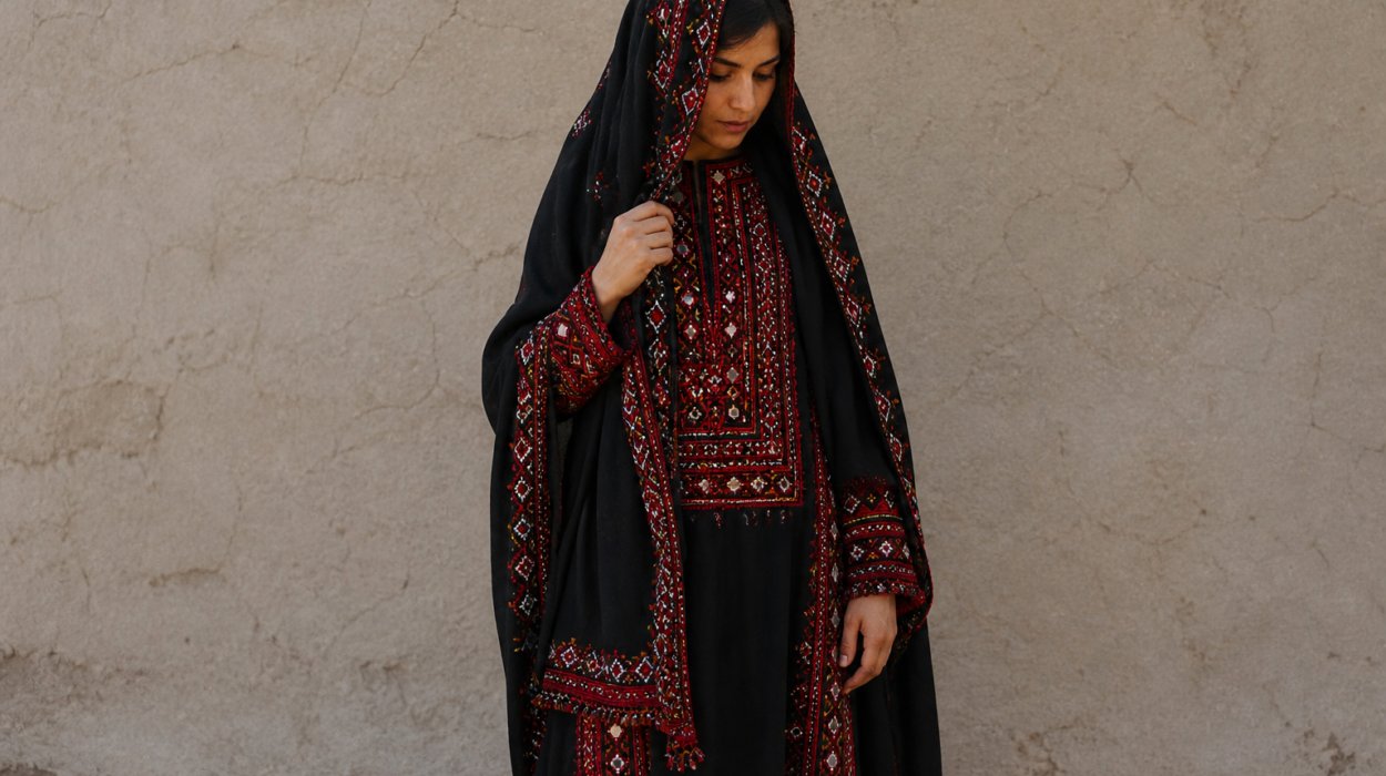 Women’s Baluchi Dress in Southeastern Iran
